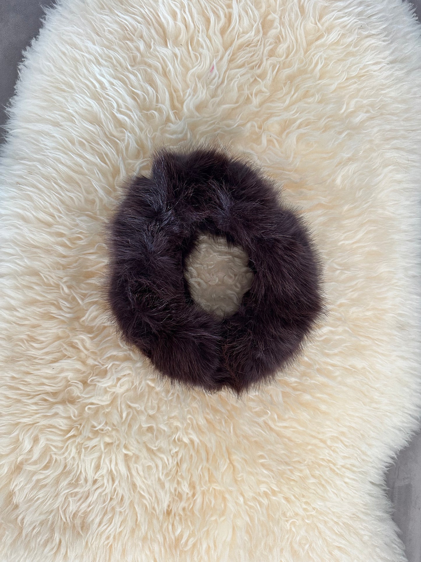 Stirnband aus Fake Fur